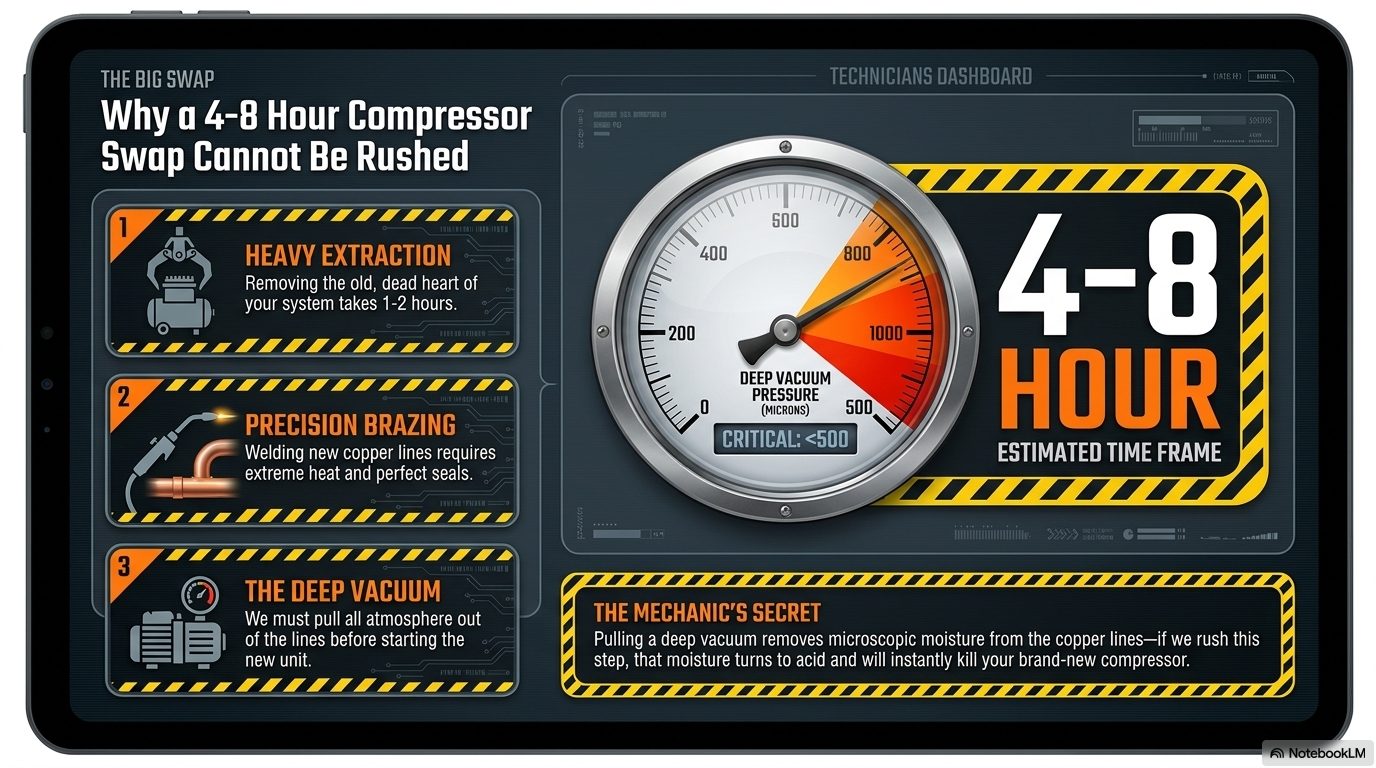 AC Repair Timeline Presentation Panel 3
