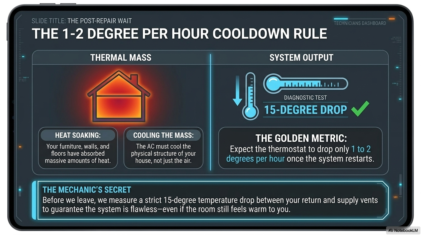 AC Repair Timeline Presentation Panel 4